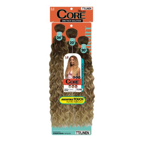 Bobbi Boss Weave Miss Origin Core 3 Bundles MO3POW24 Ocean Wave 20"22"24"